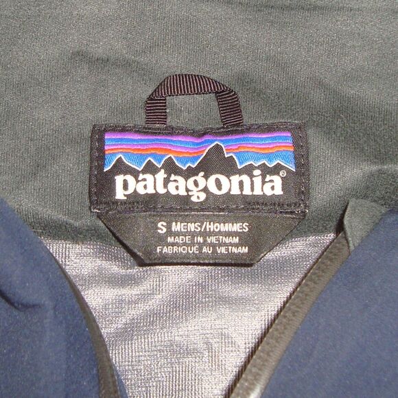 Patagonia Worn Wear M's Cloud Ridge Jacket Mens Navy 83675 Waterproof - Picture 3 of 13